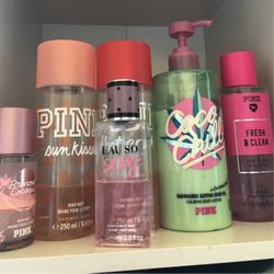 Pink/Vs Lotions and Perfume Mists 