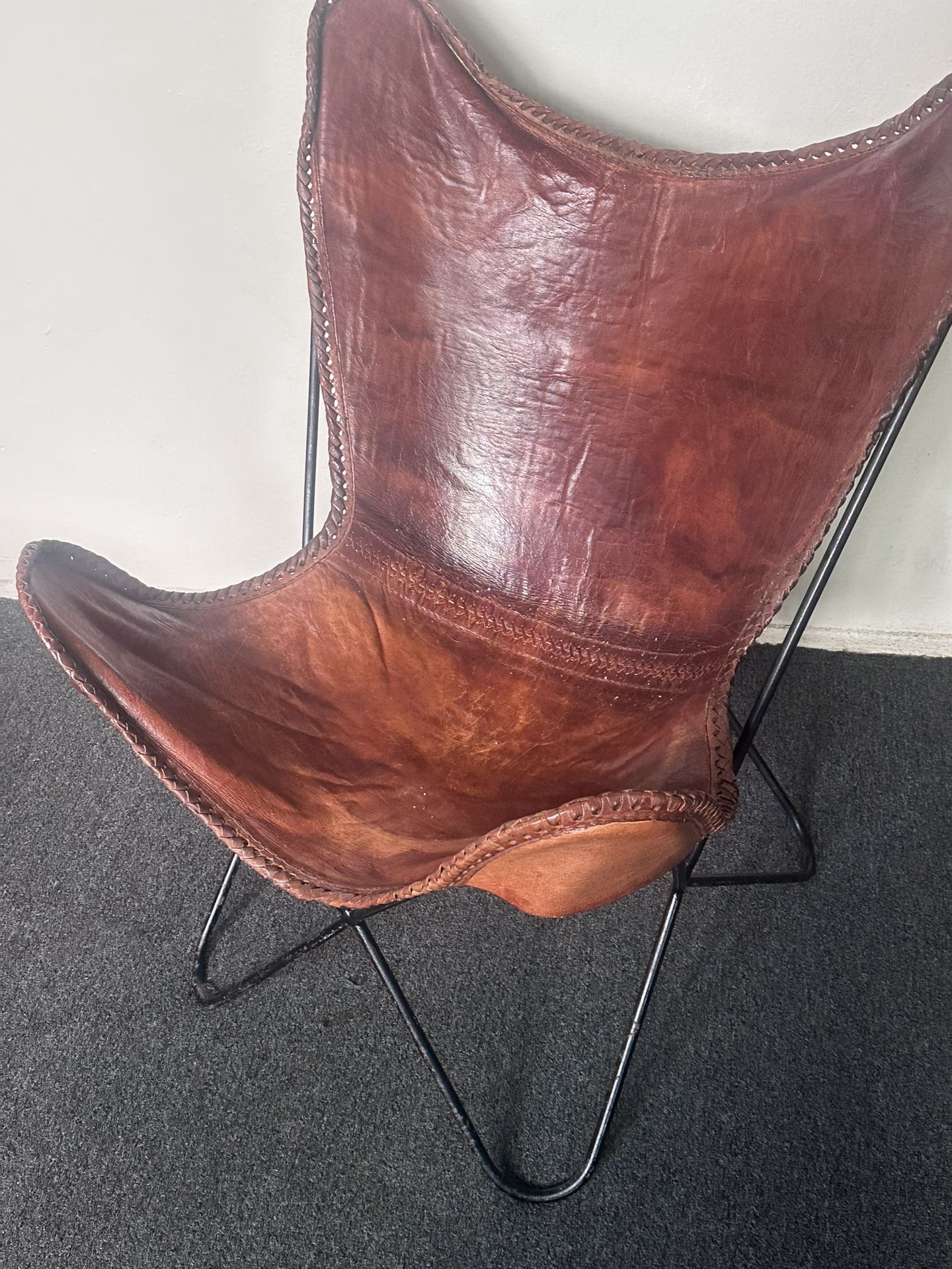 Butterfly Cowhide Chair