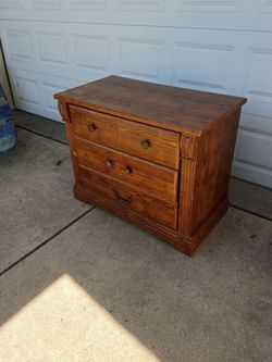 Wood dresser/40x21.5x32 inches