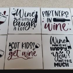 Wine Coasters New Tile ❤️ $8 EACH