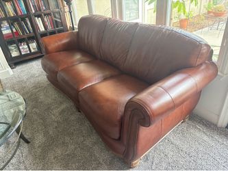 Leather Sofa Gently used