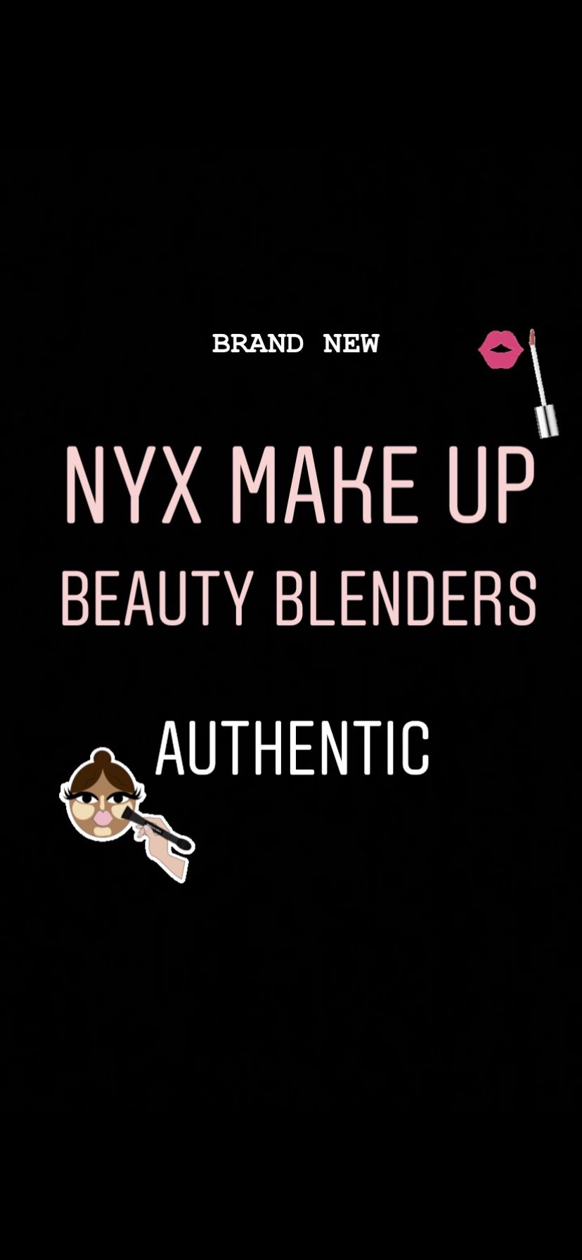 Beauty Blender and NYX make up