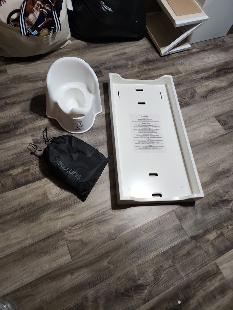 Baby Potty Bundle With Changing Table