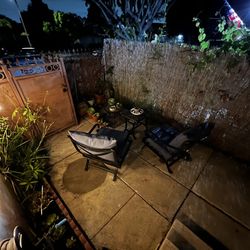 Backyard Steel Rocky Chairs 