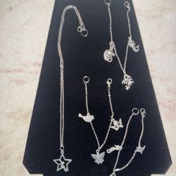 2 For 25$ Stainless Steel Necklace And Charm Bracket 