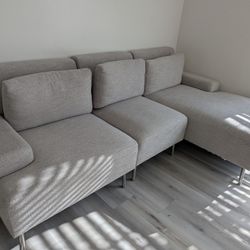 Gray Sectional Couch