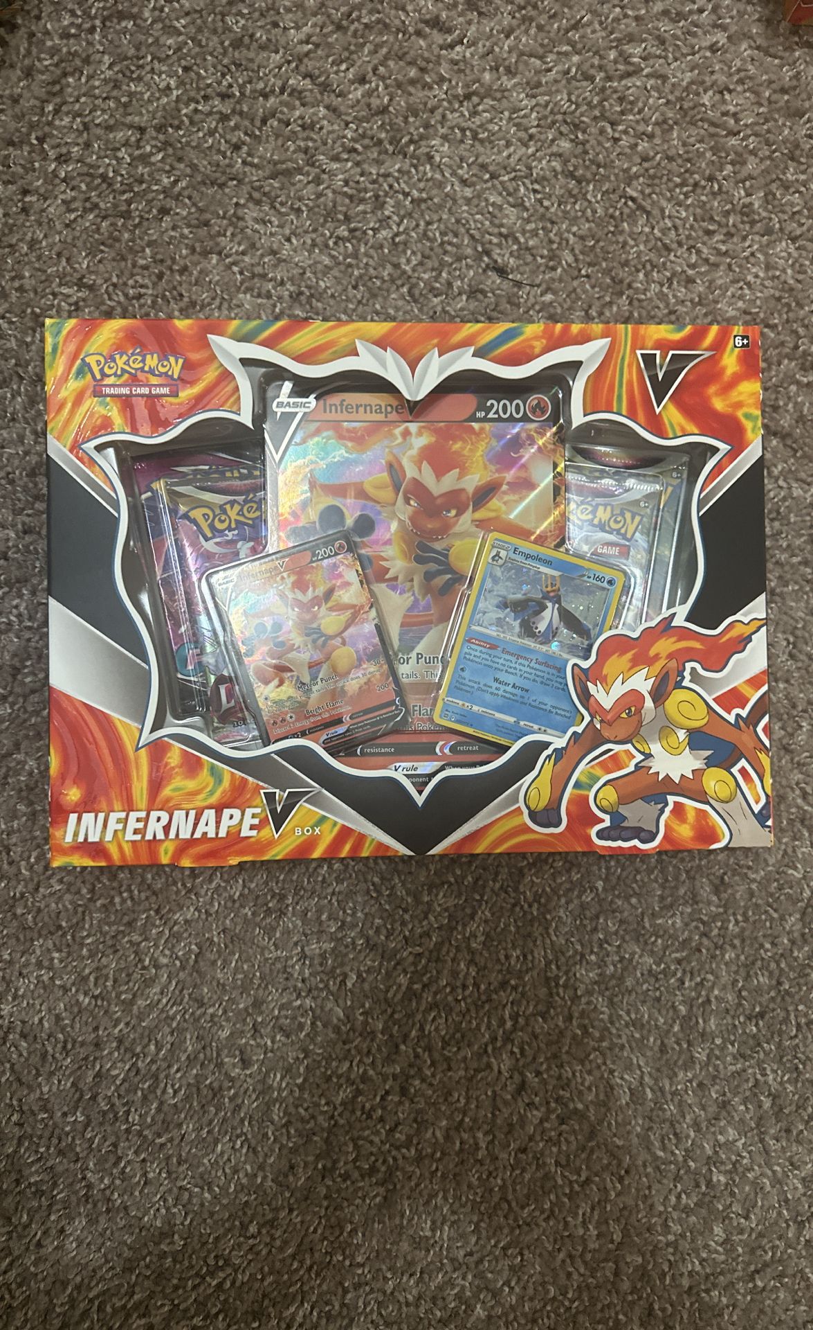 Infernape V Box!! Sealed Pokemon TCG Rare