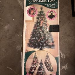 Christmas Tree Fiber Optic Rotating