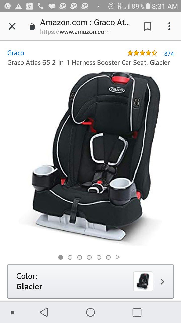 2 in 1 Graco Booster Seat