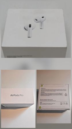 ⭐New, Open Box•Apple AirPods Pro3 Wireless Earbuds - White