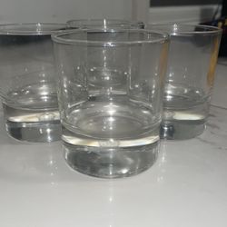 Crown royal whiskey vintage glasses set of 4