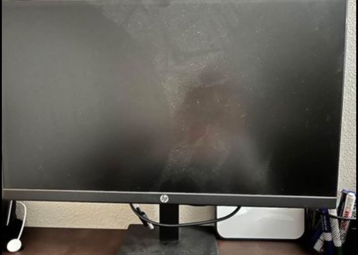 HP 27” Monitor with Built-In Audio
