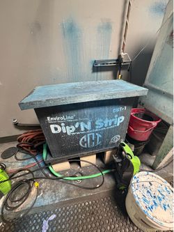 Screen printing dip tank