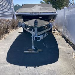 21 Ft Bayliner With Trailer 