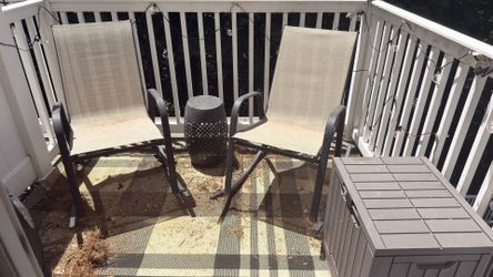 Rocking patio chairs