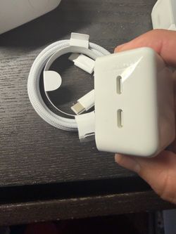 40w single port and apple type c cable