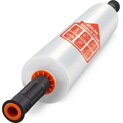 JARLINK Stretch Film With Handles, 15" X 1000', 60 Gauge