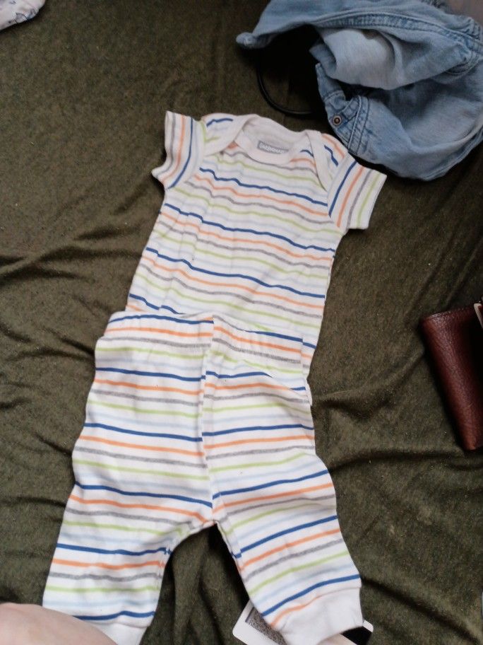 Baby Boy Layette (Cars, Animals, Stripes)