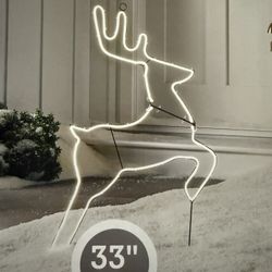 New LED Deer Cool White Wondershop At Target Christmas Decoration Decor Indoor And Outdoor 