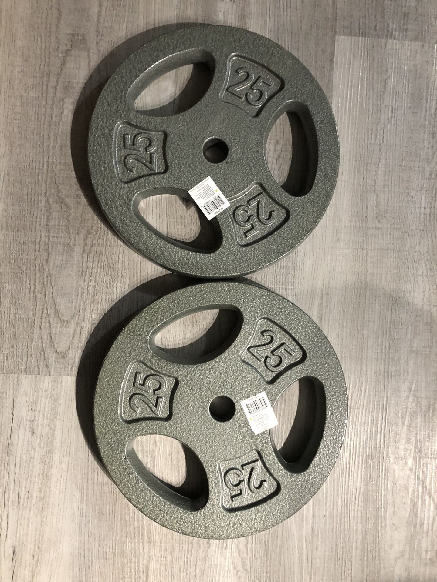 25 lbs brand new 1inch weights