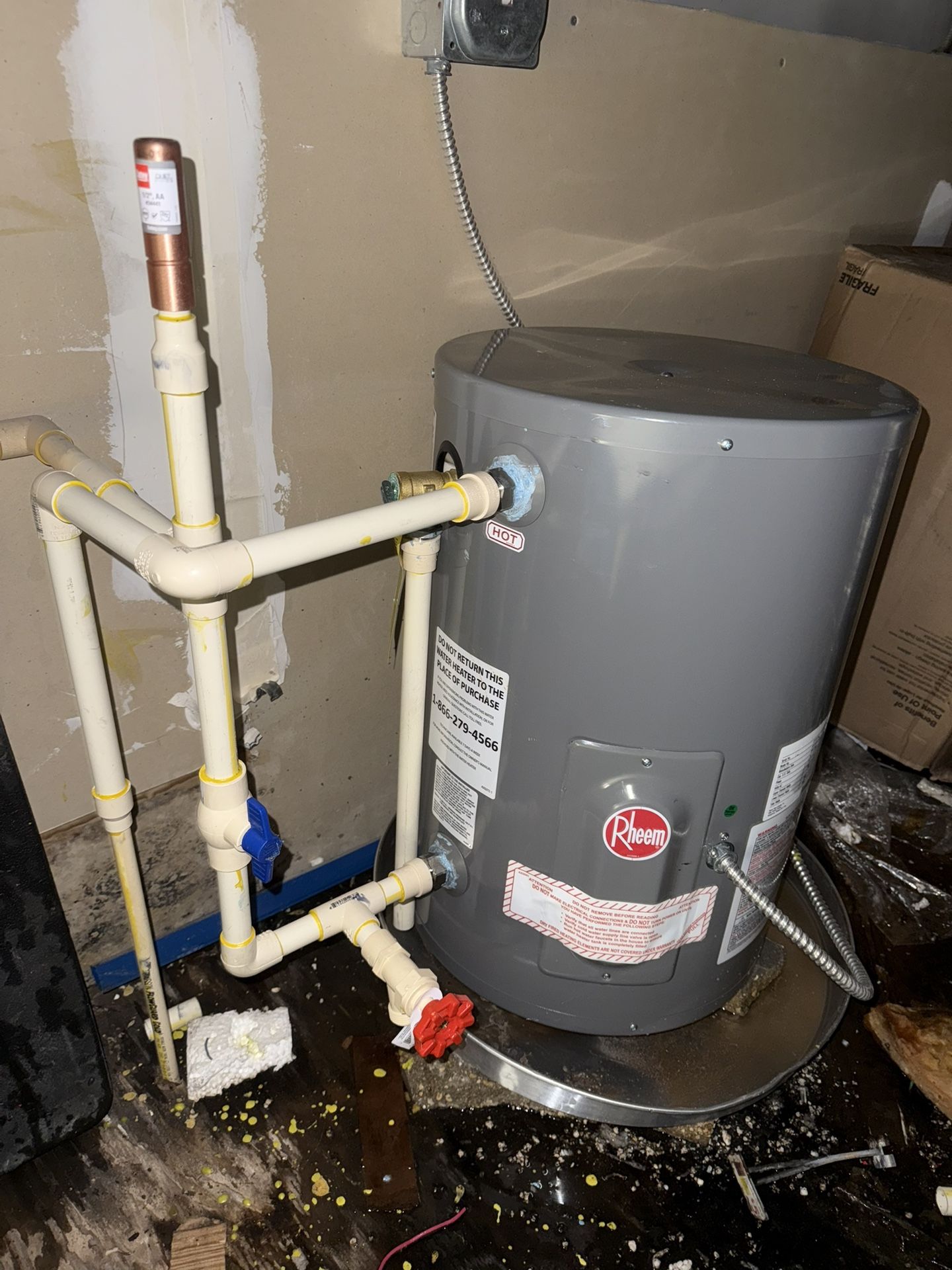 New Water Heater