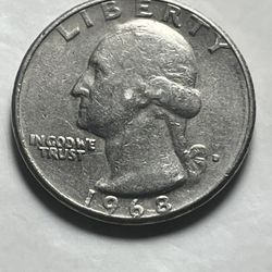 1968 D Quarter 