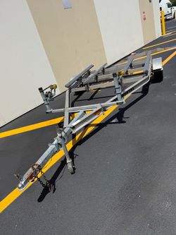 Double Jetski aluminum trailer