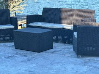 Sofa y loveseat( en caja )