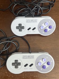 Super Nintendo Controllers