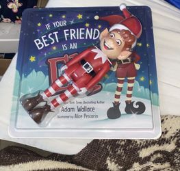 Brand New Elf With Book 