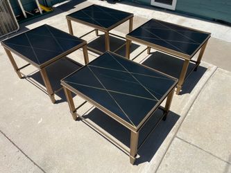 Brass Italian Side Tables