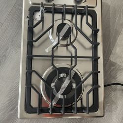 Estufa de 2 Parrillas Nueva Con Todos Los Accesorios