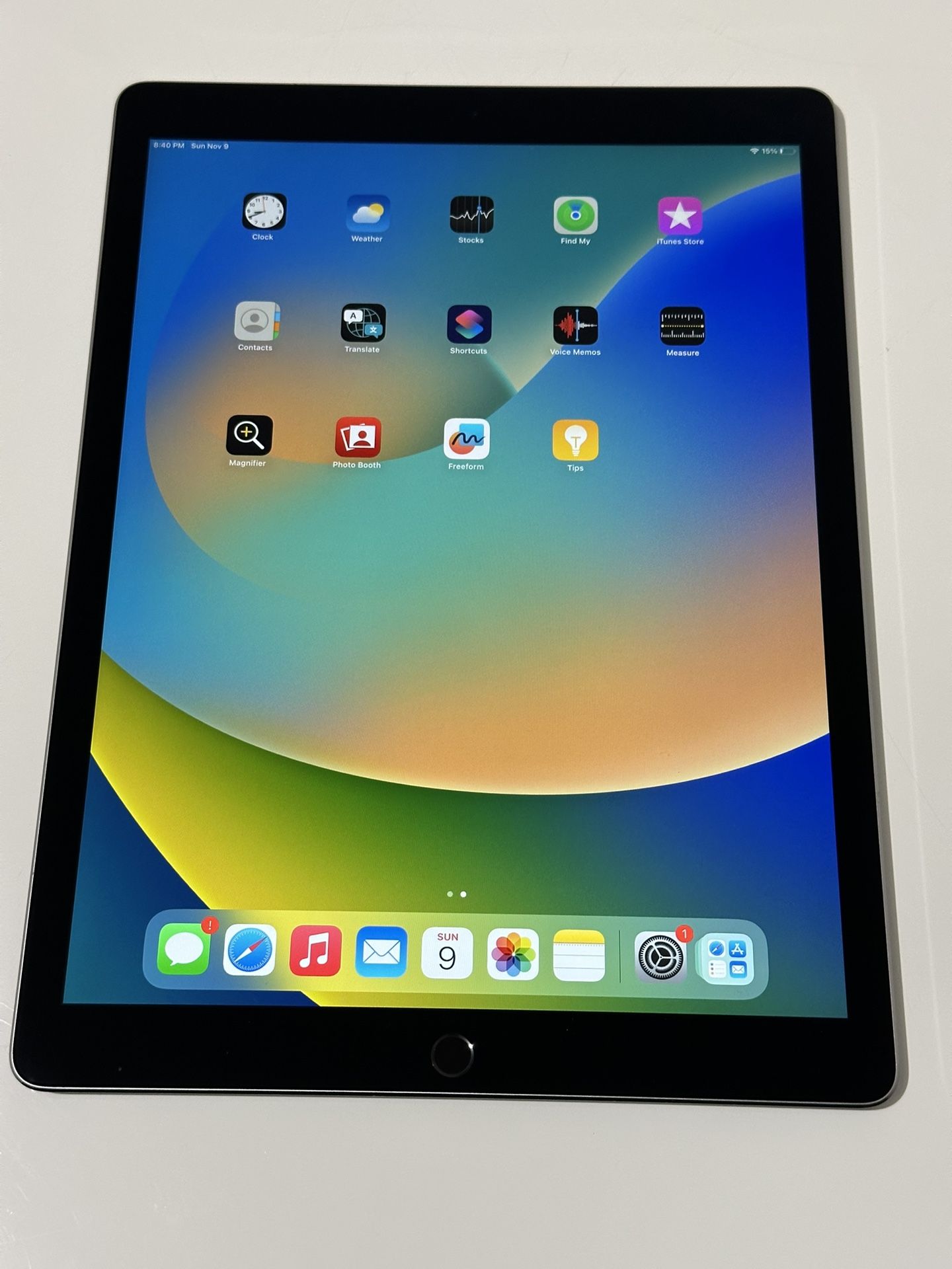 2020 Apple iPad 12.9” Pro 2nd Gen Model A1671 - 256GB WiFi + Cellular