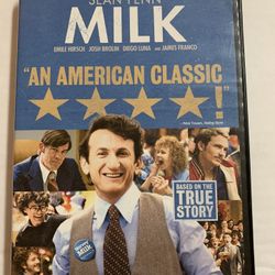 MILK - (DVD)  (Only Watched It Once)