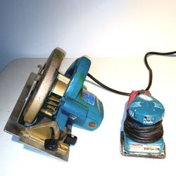 Makita Commercial Saw and Finishing Sander