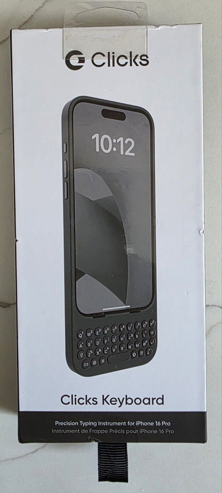 Clicks Keyboard For Apple IPhone 16 Pro Onyx