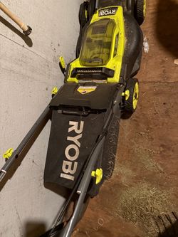 Ryobi electric mower