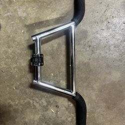 Chrome s&m bars with stem
