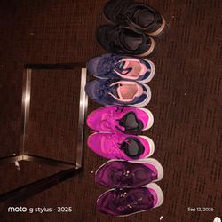 Women's shoes Skechers and under Armour size 7 and a half