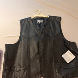 Leather Vest