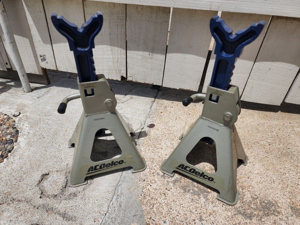 3Ton (6000lbs) ACDELCO JACK STANDS-- 3 TONELADAS (6000lbs)GATOS ACDELCO