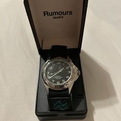 Rumours Quartz Velcro Strap Watch 
