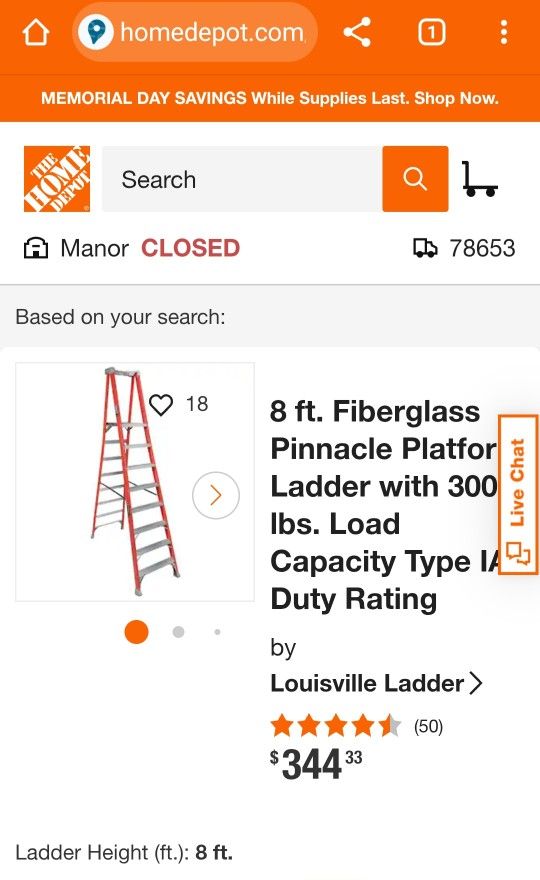 Platform Ladder 