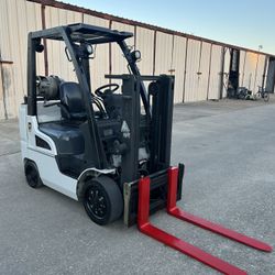 2019 Nissan Forklift Lifting capacity, 5000lbs