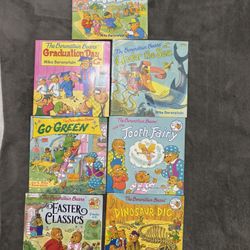 Berenstain Bears Books (7) ages 4-8 