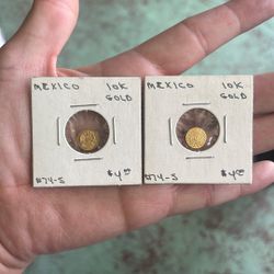 Mexican Gold Half Grams 