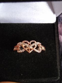 Buy 3 Items And Receive This Ring Free Heart & Infinity Ring Size 7