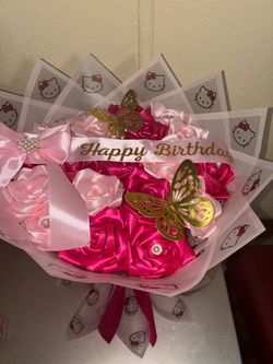 Eternal Roses / Rosas Eternas / Hello Kitty bouquet