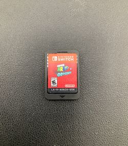 Nintendo Switch Super Mario Odyssey Game Loose Cartridge