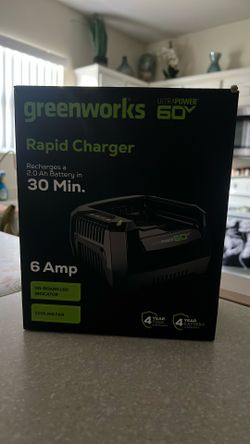 Green Works Rapid Charger 60V